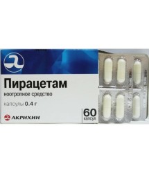 Пирацетам капс. 400 мг 60 шт.
