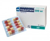 Тебантин, капс. 300 мг №50