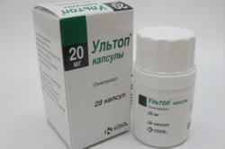 Ультоп капс. кишечнораств. 20 мг 28 шт.